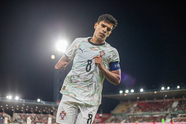 Mateus Fernandes được xác định là mục tiêu hàng đầu của Man Utd. Mateus Fernandes được xác định là mục tiêu hàng đầu của Man Utd.
