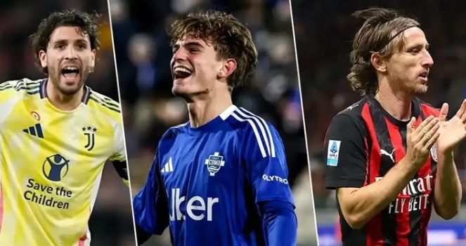 Cả Roma, Milan, Como và Juve vẫn còn nguyên cơ hội dự Champions League mùa sau.
