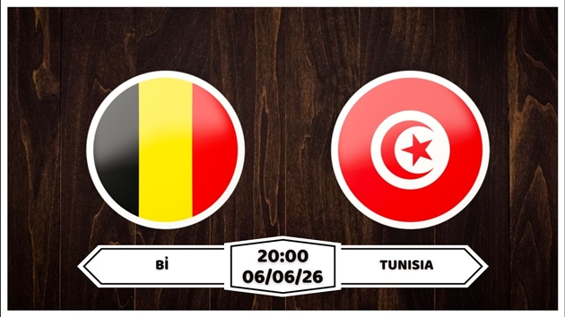 Trận giao hữu Bỉ vs Tunisia tại Stade Roi Baudouin