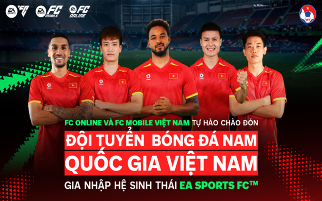 Đội tuyển Việt Nam chính thức xuất hiện trong FC Mobile Việt Nam với đầy đủ áo đấu, logo và cầu thủ!
