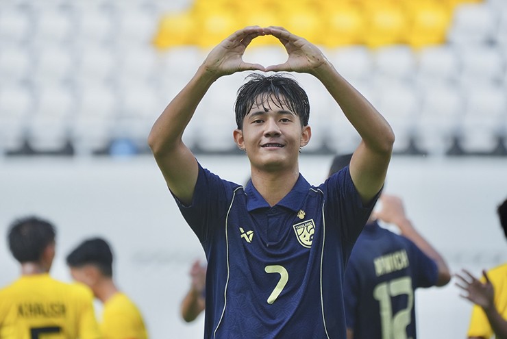 - Ảnh 1. U19 Thái Lan là ứng viên hàng đầu cho vị trí cao nhất ở bảng B.