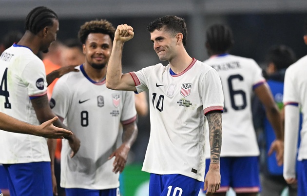 Pulisic là đầu tàu của ĐT Mỹ. Pulisic chơi nổi bật trong màu áo tuyển Mỹ