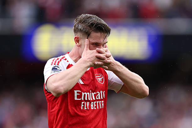 Gyokeres chơi bóng ở Arsenal mùa đầu tiên