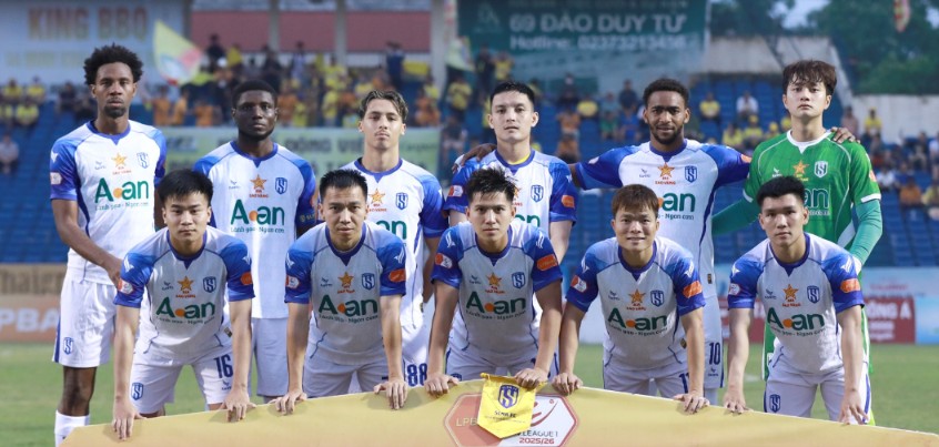 SLNA mùa giải 2025 tại V-League