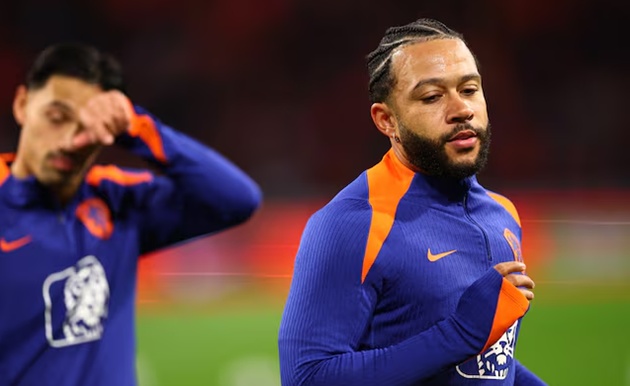 Depay chuẩn bị dự World Cup 2026 cùng Hà Lan. Depay chuẩn bị dự World Cup 2026