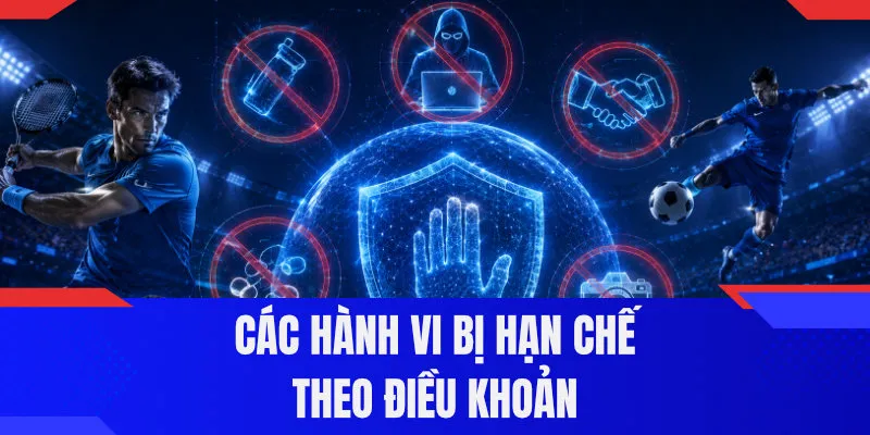 Các hành vi bị hạn chế theo điều khoản 