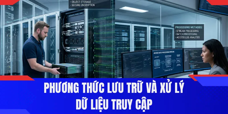 Phương thức lưu trữ và xử lý dữ liệu truy cập